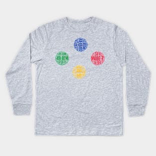 SUPER SPECS (Europe/Japan) Kids Long Sleeve T-Shirt